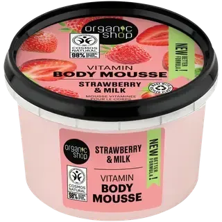 Kehakreem Organic Shop Strawberry&Milk 250ml