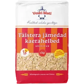 Täistera jämedad kaerahelbed, VESKI MATI, 1 kg