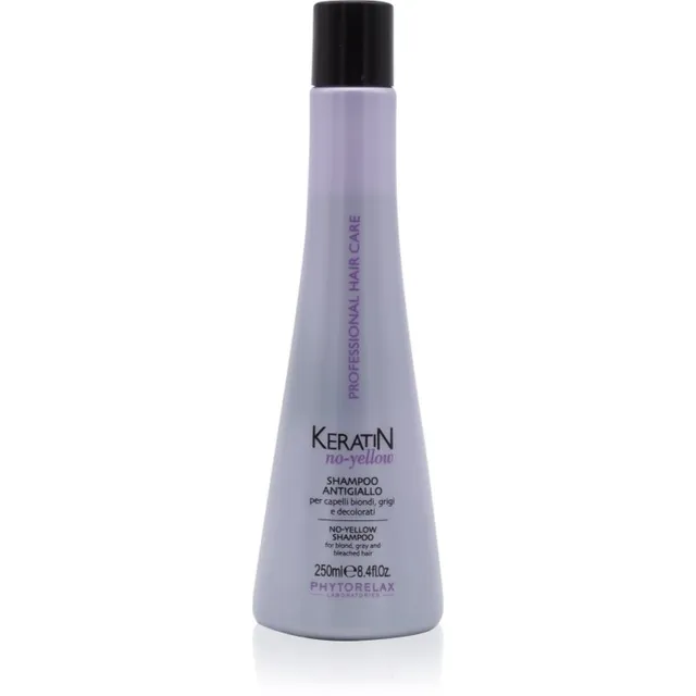 Phytorelax Laboratories Keratin No-Yellow Messingitoone neutraliseeriv šampoon 250 ml