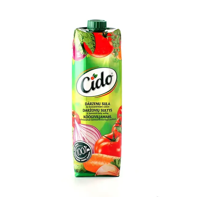 Köögiviljamahl 100%, CIDO, 1 L