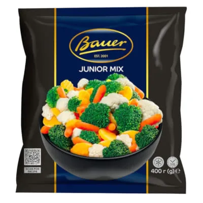 Köögiviljasegu Bauer Junior Mix 400g