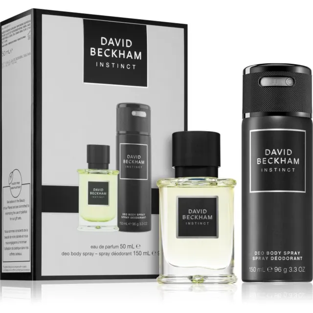 David Beckham Instinct jõulukinkekomplekt meestele