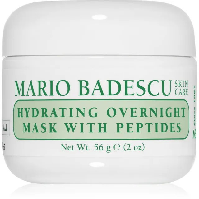 Mario Badescu Hydrating Overnight Mask with Peptides Unemask peptiididega 56 g