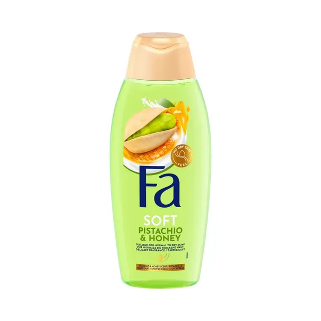 Dušigeel Soft Pistachio & Honey, FA, 400ml