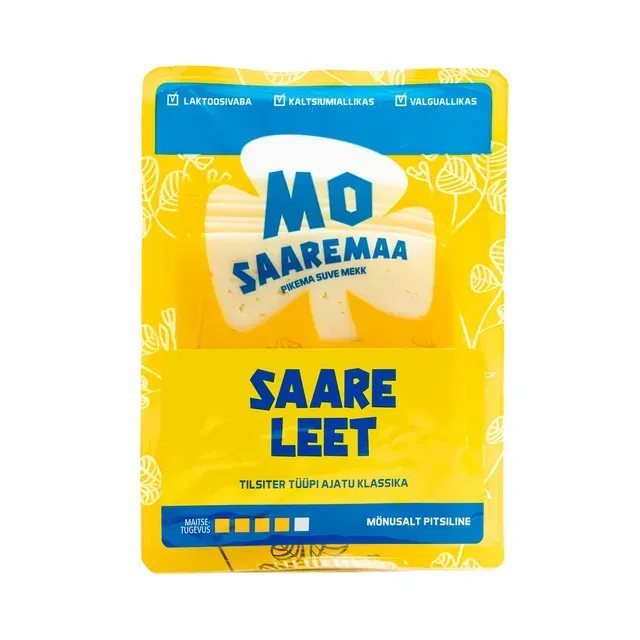 Saare Leet juust viilutatud laktoosivaba, MO SAAREMAA, 150 g