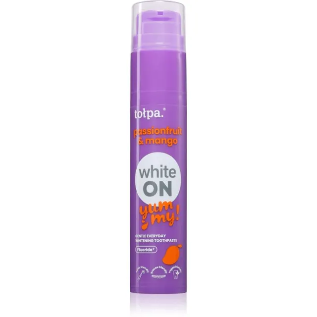 Tołpa On White Yummy Valgendav hambapasta maitse Passionfruit & Mango 60 g