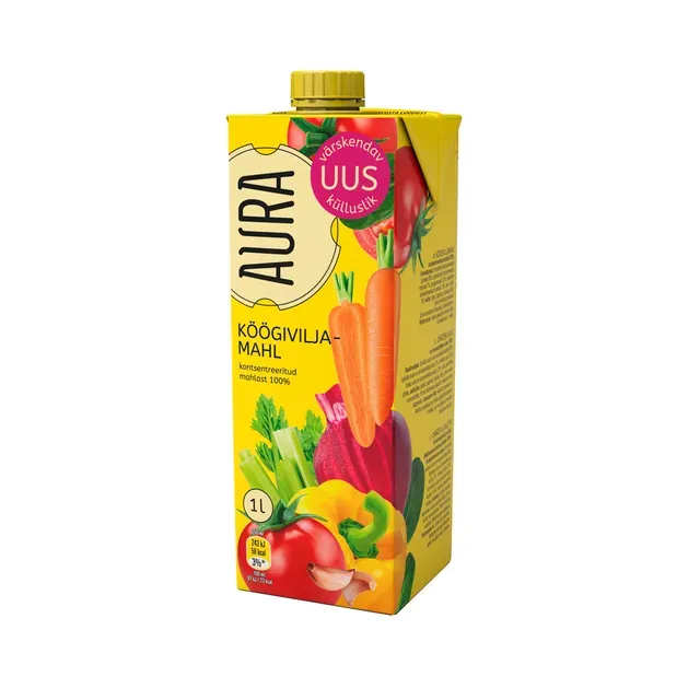 Köögiviljamahl, AURA, 1 l