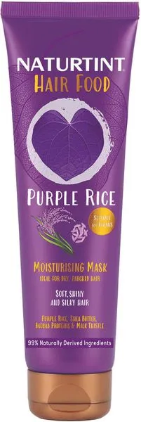 Niisutav juuksemaks HAIR FOOD PURPLE RICE