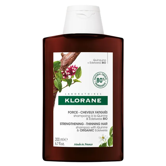 KLORANE Shampoo With Quinine And Organic Edelweiss 200ml
