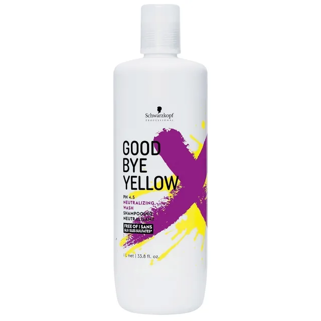SCHWARZKOPF PROFESSIONAL Good Bye Yellow Neutralizing Wash 1000ml