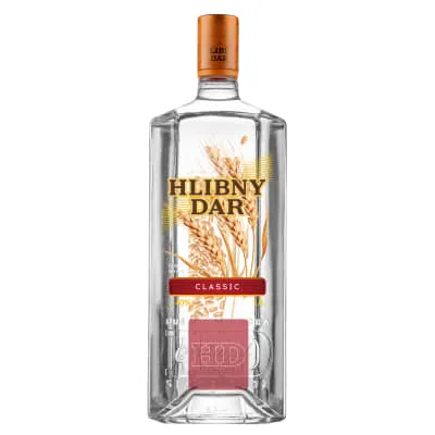 Hlibny Dar Classic vodka 40%vol 1L
