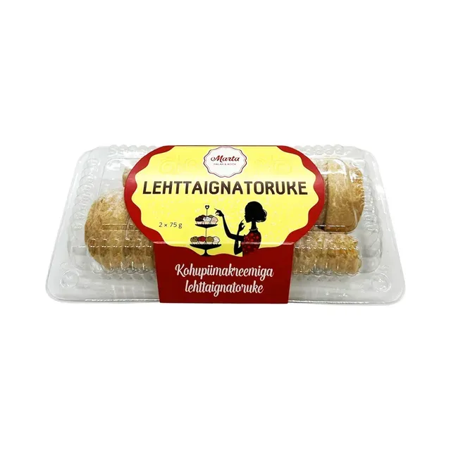Lehttaignatoruke kohupiimakreemiga, MARTA PAGAR, 2 x 75 g