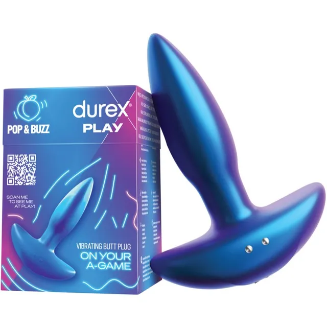 Durex Play Pop & Buzz Anaaltapp vibreeriv 1 tk