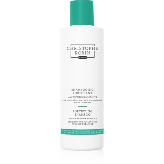 Christophe Robin Fortifying Shampoo with Amaranth Peptides Eriti õrn šampoon juuste väljalangemise vastu 250 ml