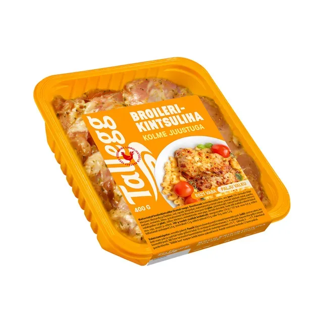 Tallegg Broileri Kintsulihasteik Kolme Juustuga 400g