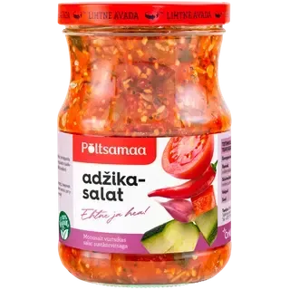 Põltsamaa adžikasalat suvikõrvitsaga 550g