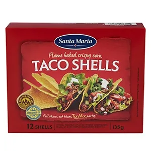 Tex Mex Taco Shells, SANTA MARIA, 135 g