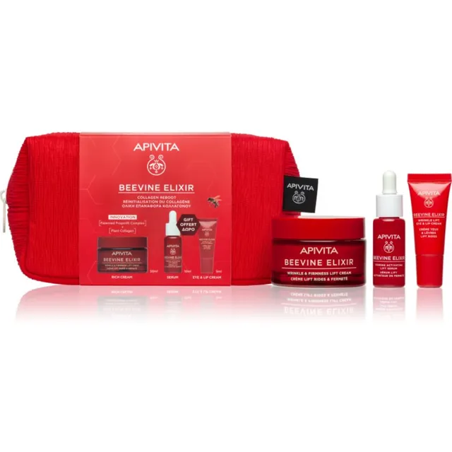 Apivita Beevine Elixir Collagen Reboot Kinkekomplekt pinguldava toimega