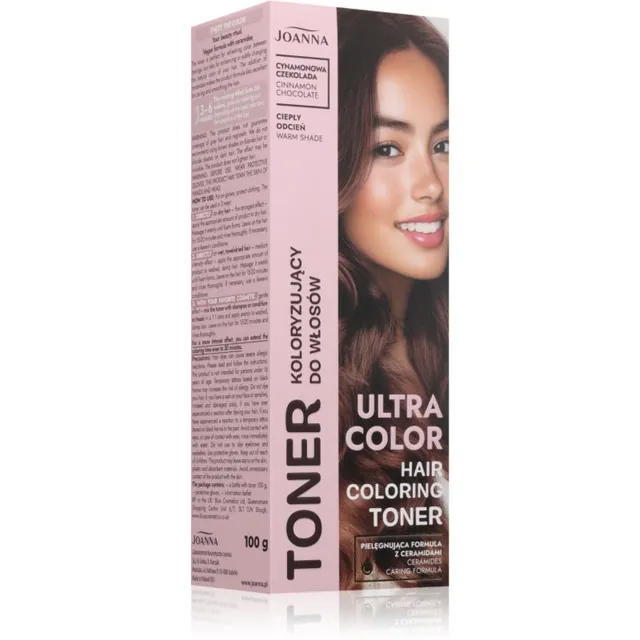 Joanna Ultra Color värviline tooner varjund Cinnamon Chocolate 100 g