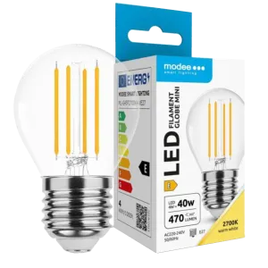 LED lamp Globe mini E27 G45 4W Filament