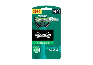 Raseerijad WILKINSON Xtr.3 Sensitive 4tk