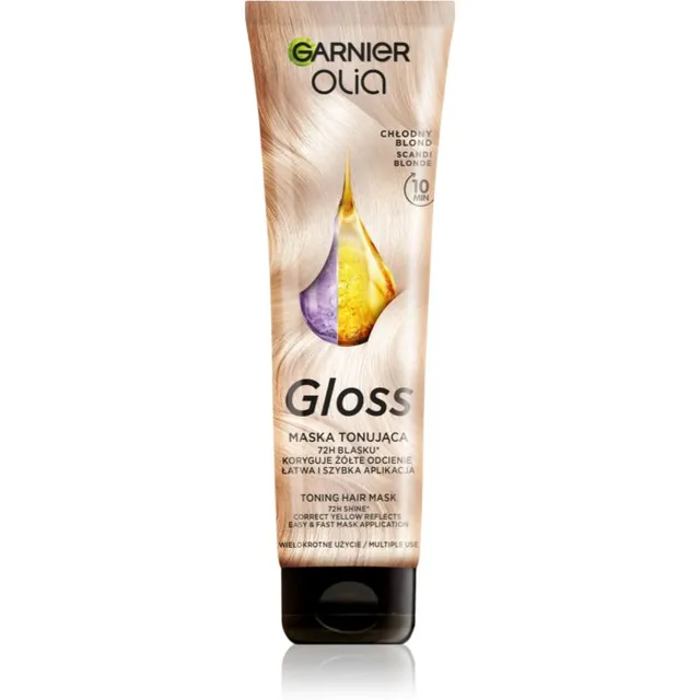 Garnier Olia Gloss Kinnistav värvimask juustele varjund Scandi Blonde 150 ml