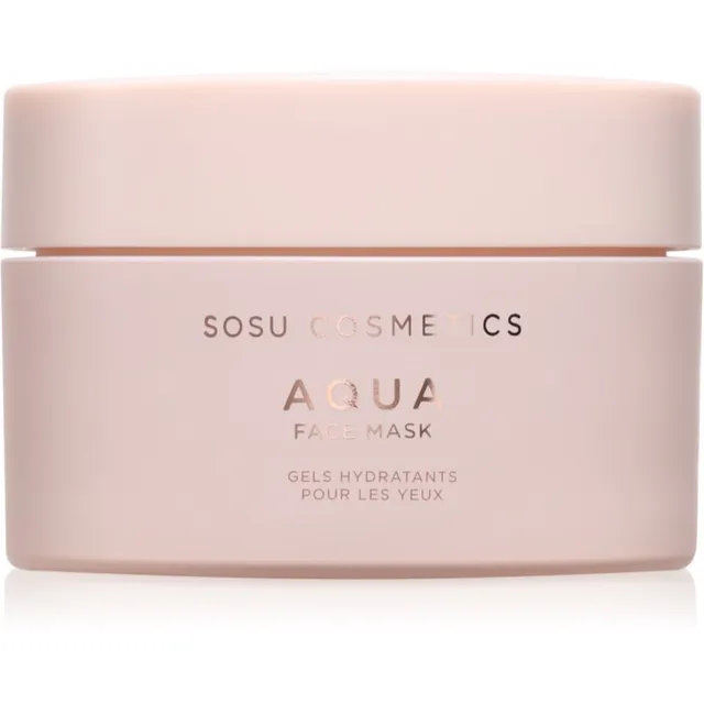 SOSU Cosmetics Aqua Face Mask Intensiivselt niisutav näomask 50 g
