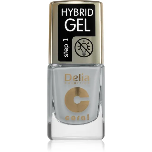 Delia Cosmetics Coral Nail Enamel Hybrid Gel Geelküünelakk varjund 139 11 ml