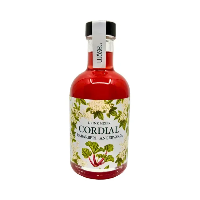 Alkoholivaba joogipõhi Rabarberi-angervaksa Cordial, WÖSEL, 200ml