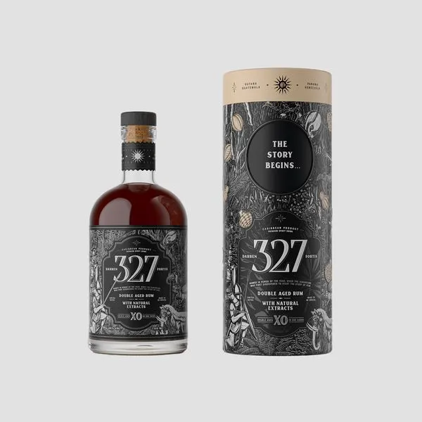 327 XO Rum kinkekarbis 75cl Eesti