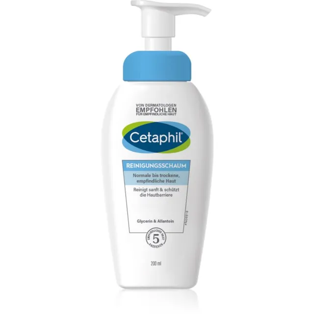 Cetaphil Gentle Foaming Cleanser Cleansing Foam Puhastav vaht normaalsele ja kuivale nahale 200 ml