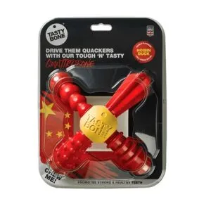 TastyBone Large QuattroBone Hoisin Duck mänguasi koertele