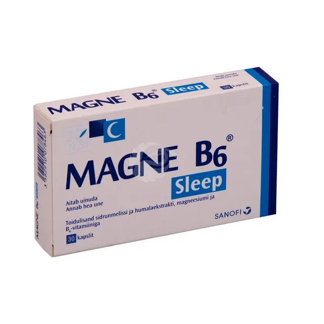 Magne B6 Sleep kapslid N30, MAGNE, 18 g