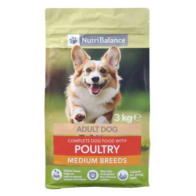 Kuiv täiss. koer. linnuliha Nutribalance 3kg