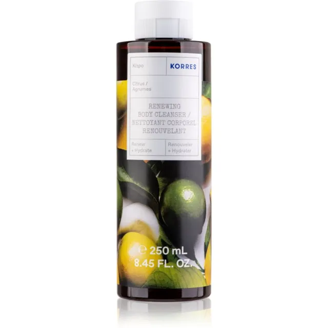Korres Citrus Energiat andev dušigeel 250 ml