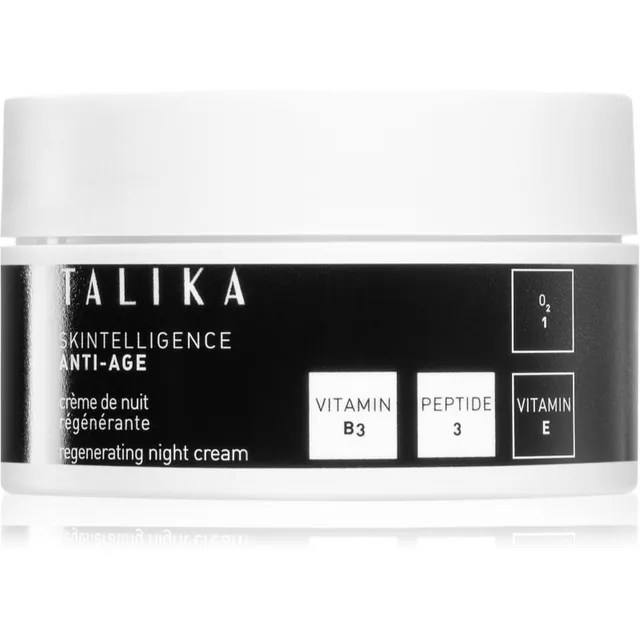 Talika Skintelligence Anti-Age Regenerating Night Cream Taastav öökreem vananemisvastase ja pinguldava toimega 50 ml