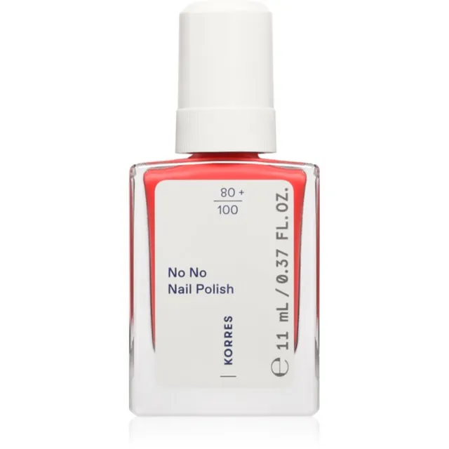 Korres No No Nail Polish Toitev küünelakk varjund 45 True Coral 11 ml