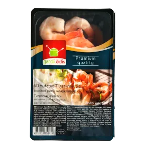 Tiigerkrevetid puh.sabaga keedetud 400g