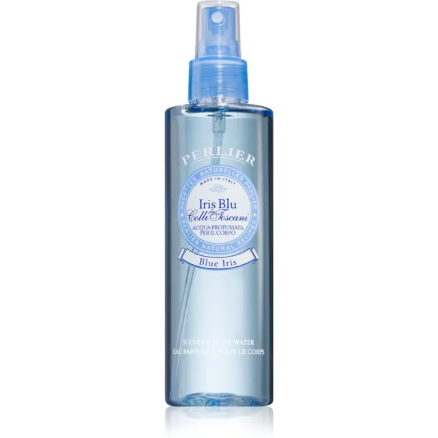 Perlier Blue Iris Body Spray Värskendav kehapihusti naistele 200 ml