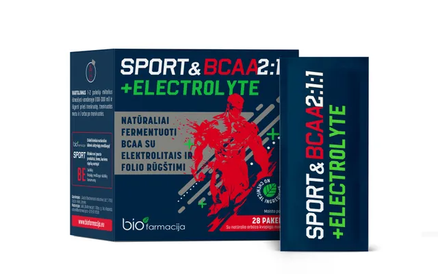 SPORT&BCAA 2:1:1 + ELEKTROLÜÜDID N28