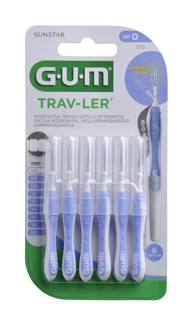 GUM HAMBAVAHEHARI TRAV-LER SILINDER 0,6MM N6