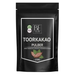 Toorkakao pulber, BE MORE, 150 g