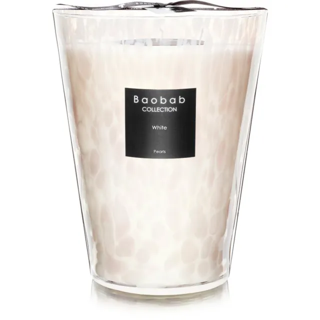 Baobab Collection Pearls White lõhnaküünal 3000 g