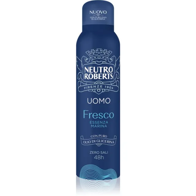 Neutro Roberts Essenza Marina Värskendav pihustatav deodorant 48-tunnine efektiivsus meestele 150 ml