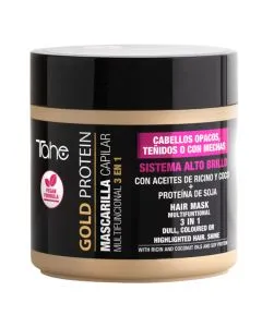Botanic Gold Protein 3 in 1 mask värvitud juustele