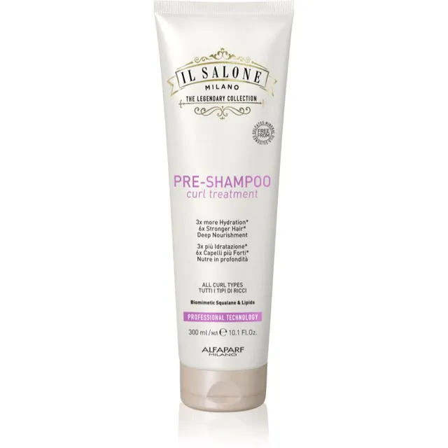 Alfaparf Milano Il Salone Milano Curls Enne šampooni kasutatav toitev hooldus lokkis juustele 300 ml