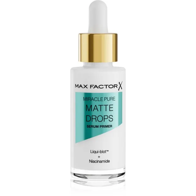 Max Factor Miracle Pure Matte Drops Aluskreem näonaha silumiseks ja matistamiseks 30 ml