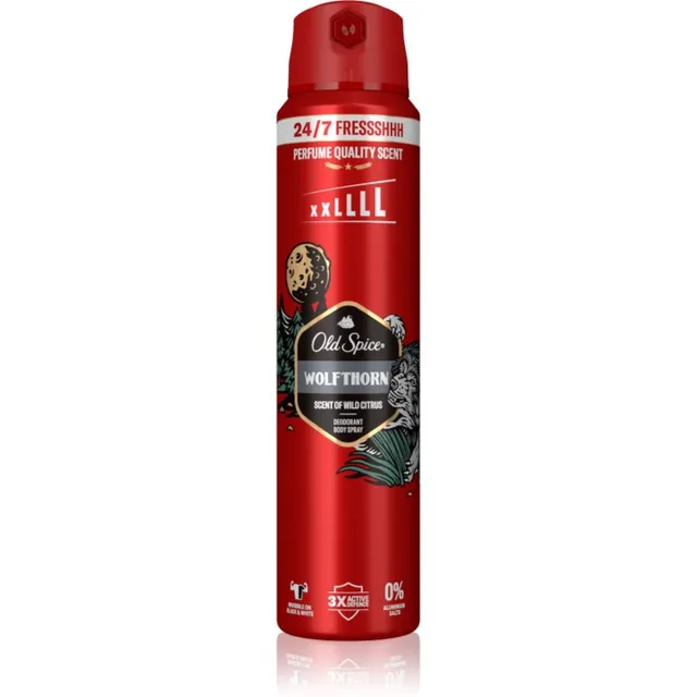 Old Spice Wolfthorn Pihustatav deodorant meestele 250 ml