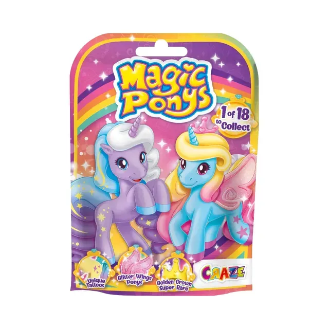 Maagilised ponid S2 Magic Pony Foilbag, CRAZE, 1 tk