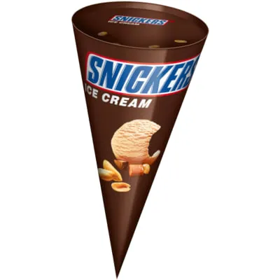 Jäätis Snickers Ice Cone 110ml/70g